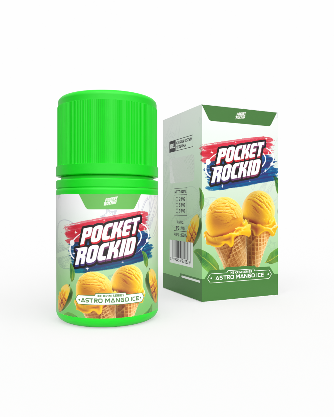 Tigac PocketRockid Freebase Ixe Cream Series 