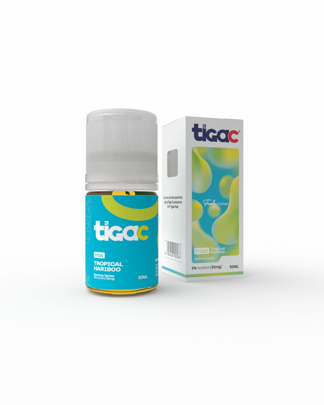 Tigac Frost Saltnic Gummy Series 