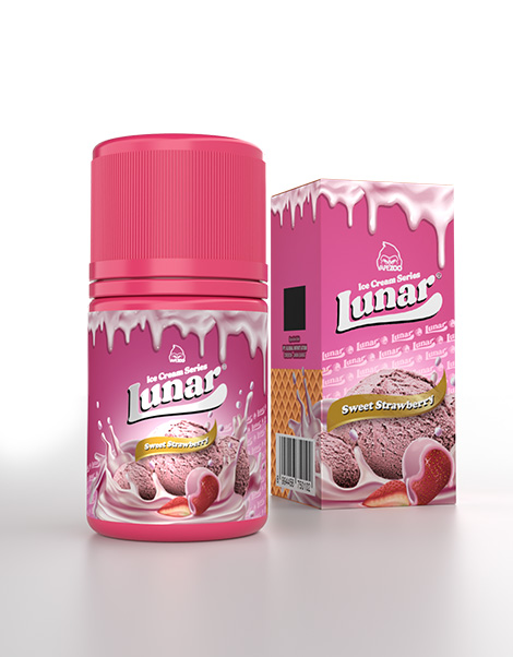 Vapezoo Lunar Freebase Strawberry Ice Cream 