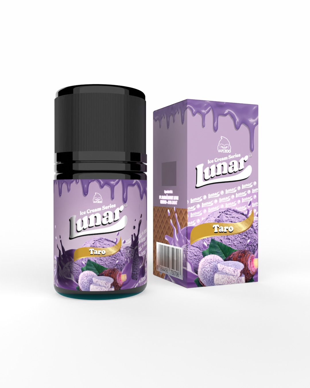 Vapezoo Lunar Freebase Taro Ice Cream 