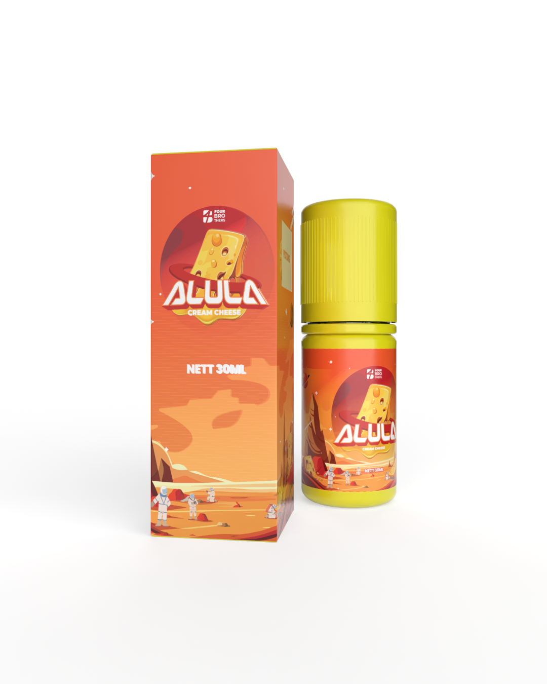 Vapezoo Alula Saltnic Cream Cheese