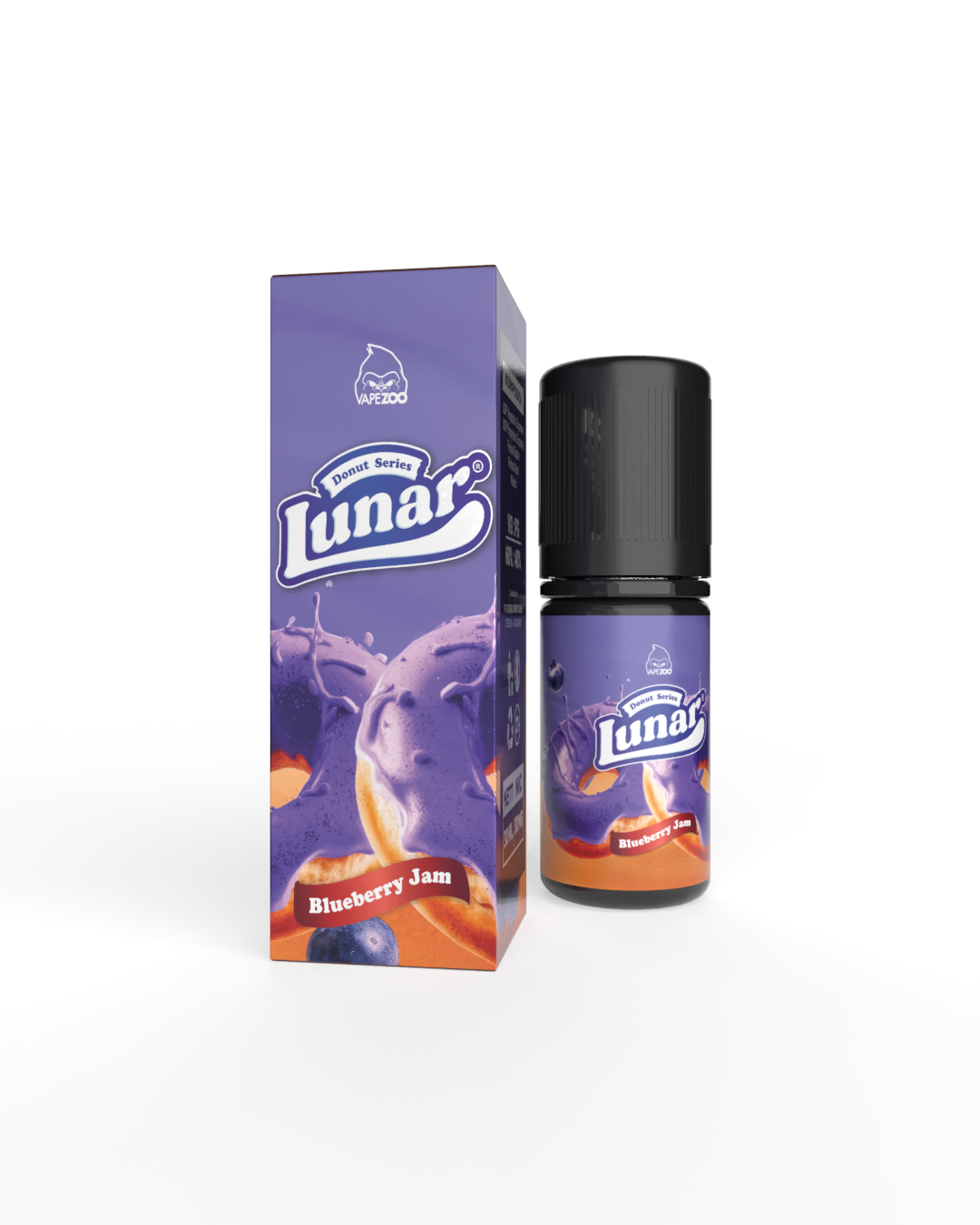 Vapezoo Lunar Saltnic  Blueberry Donut