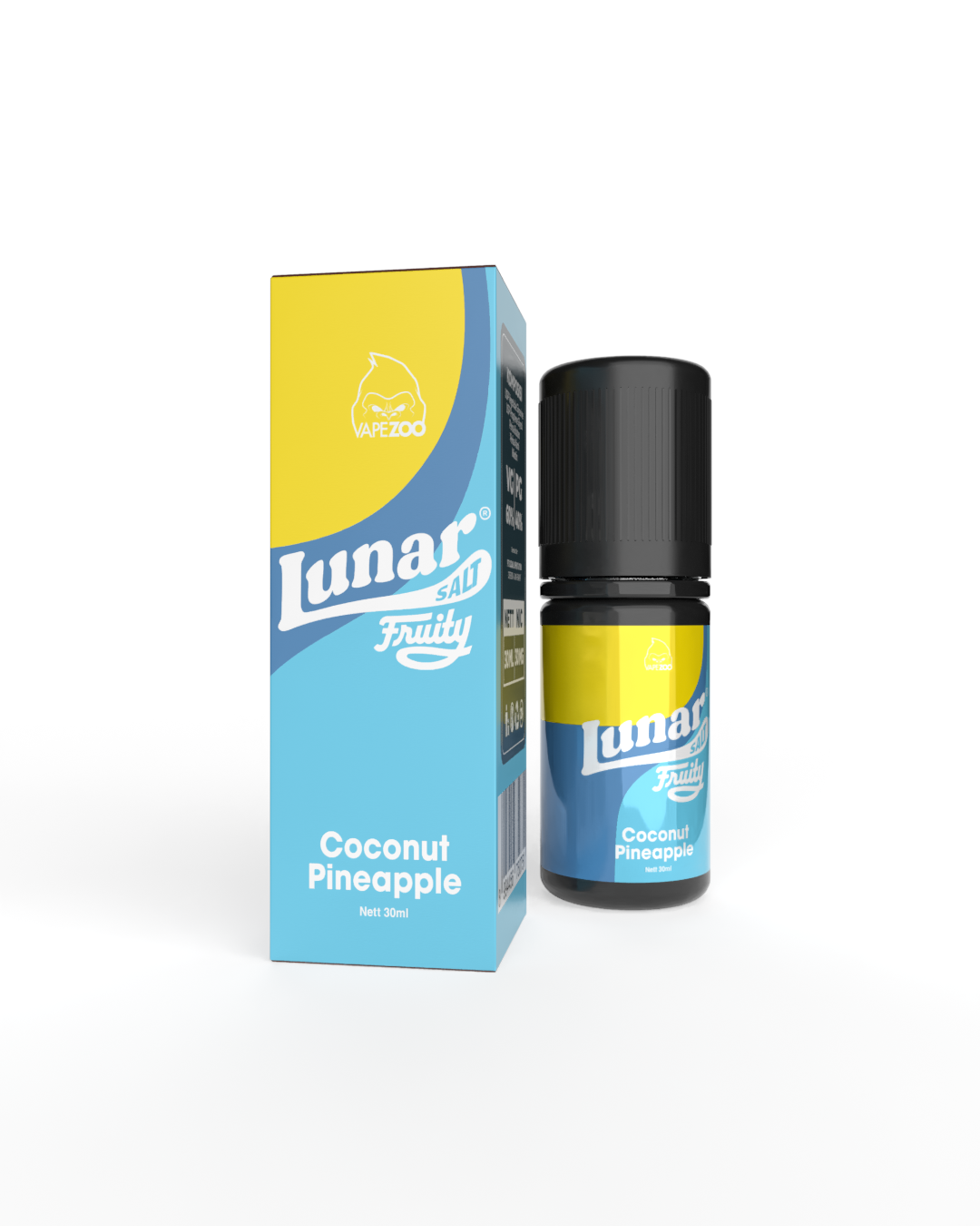 Vapezoo Lunar Saltnic Fruity Series Coconut Pineapple Pinacolada