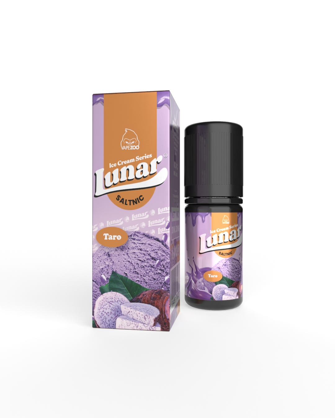 Vapezoo Lunar Saltnic Taro Ice Cream 