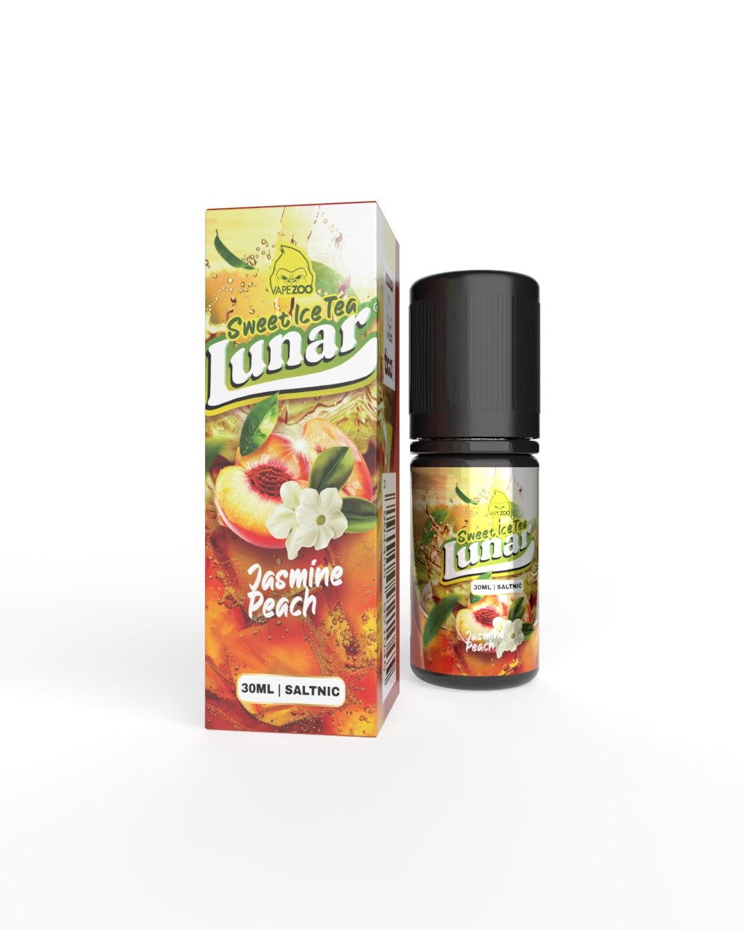 Vapezoo Lunar Saltnic Sweet Ice Tea Peach Jasmine 