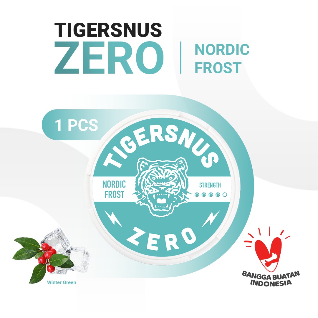 Tigersnus Zero - Nordic Frost