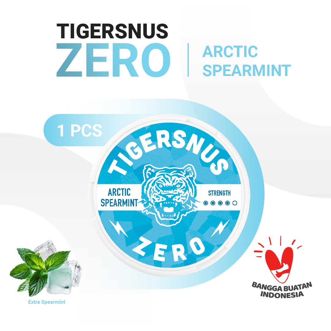Tigersnus Zero - Artic Spearmint