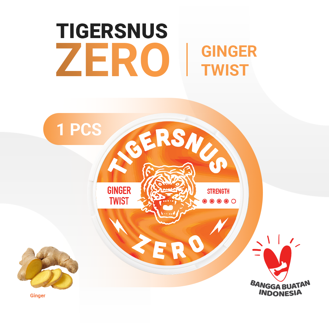 Tigersnus Zero - Ginger Twist