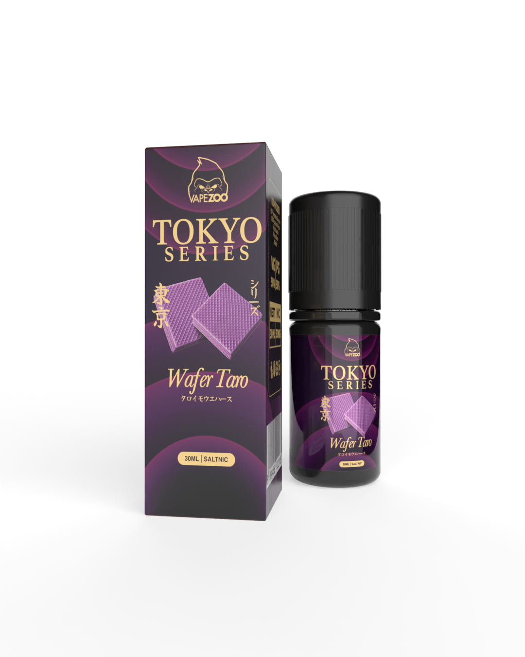 Vapezoo Tokyo Saltnic Wafer Taro