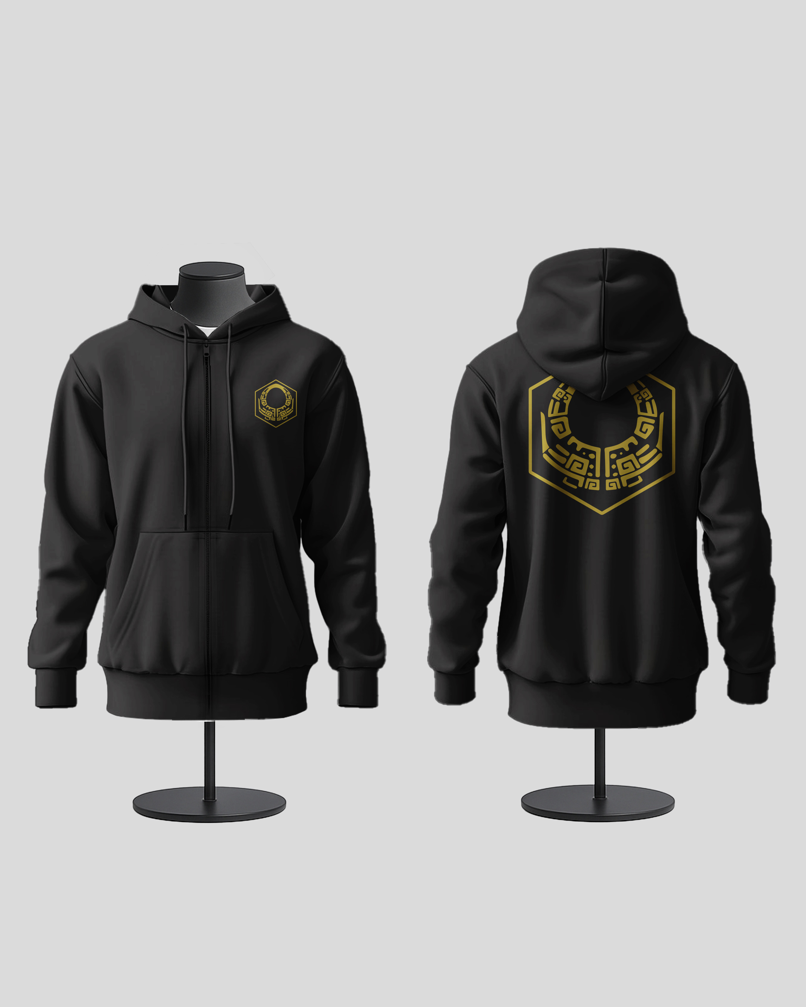 Zoomer Hoodie Aztec Zipp