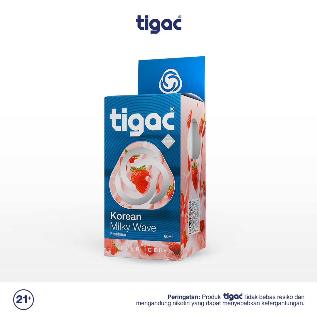 Tigac Ever Iced Series Freebase Korean Milky Wave