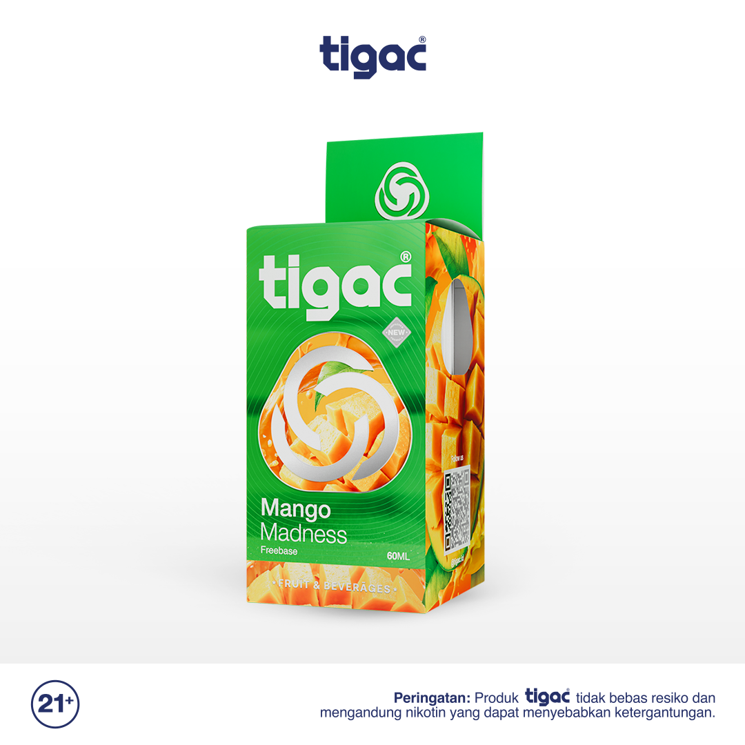 Tigac Juicy Selection Freebase Fruity Mango Madness