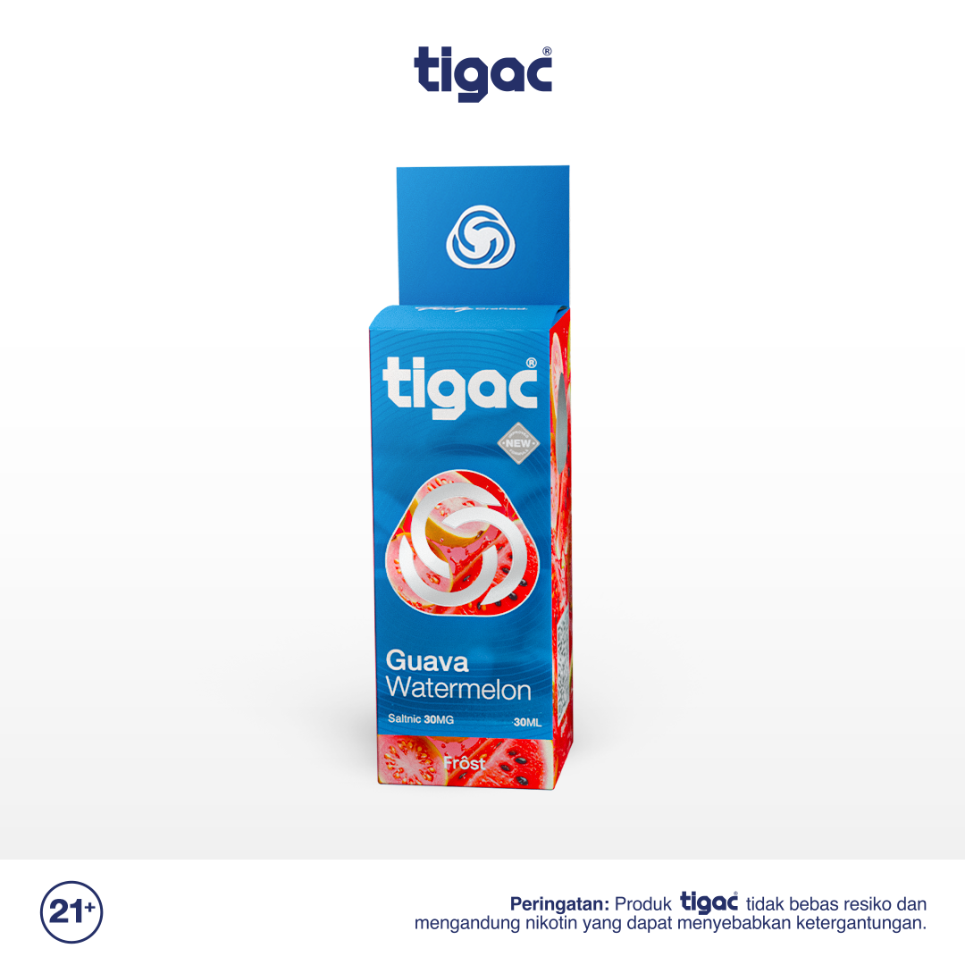 Tigac Frost Saltnic Watermelon  Series Watermelon Guava