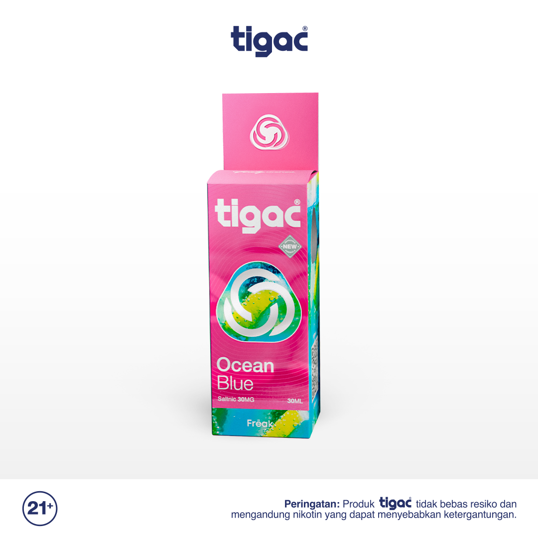 Tigac Freak Saltnic Mint Series Ocean Blue