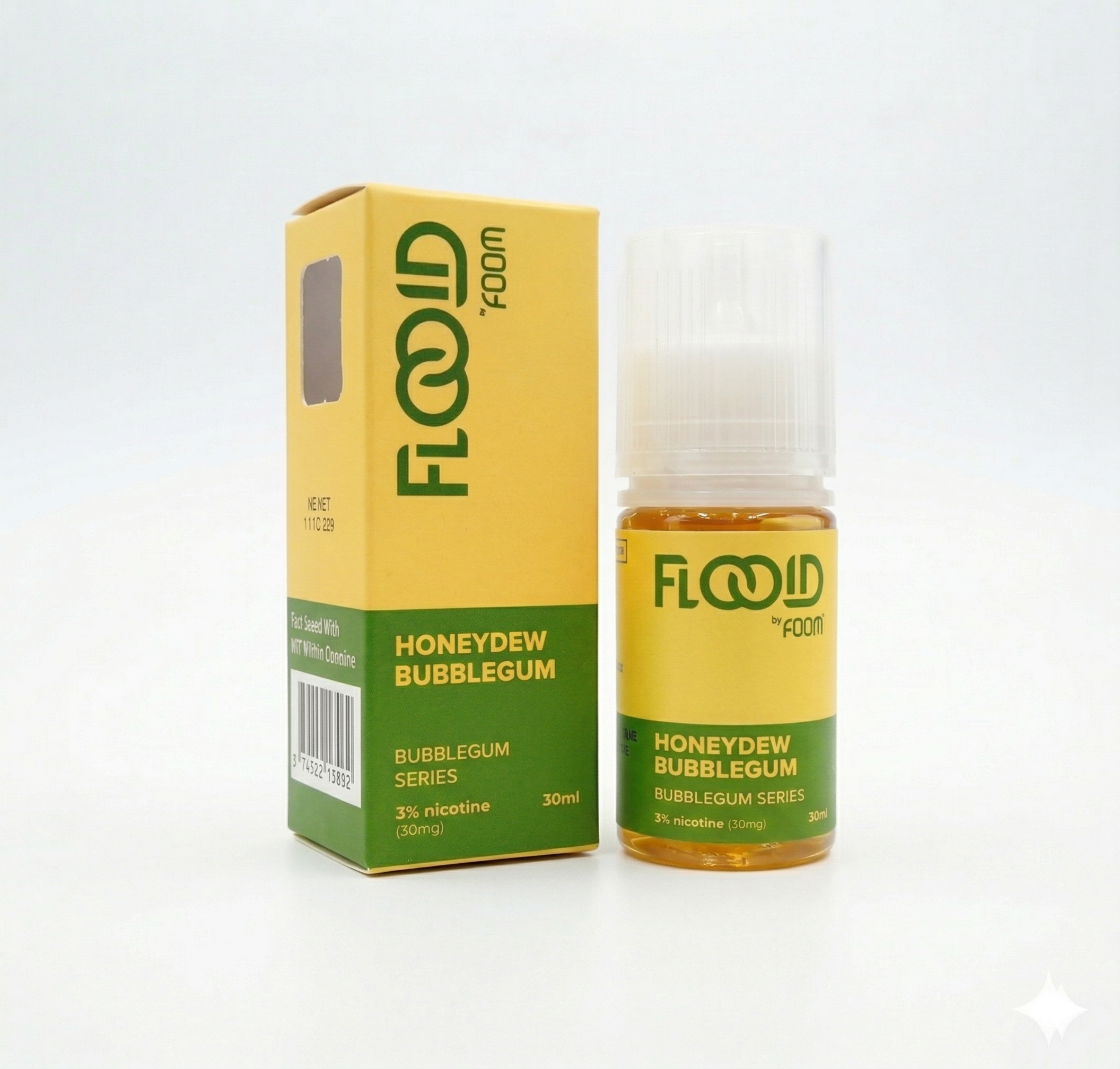 Foom Flooid Saltnic Bubblegum Series Honeydew Bubblegum