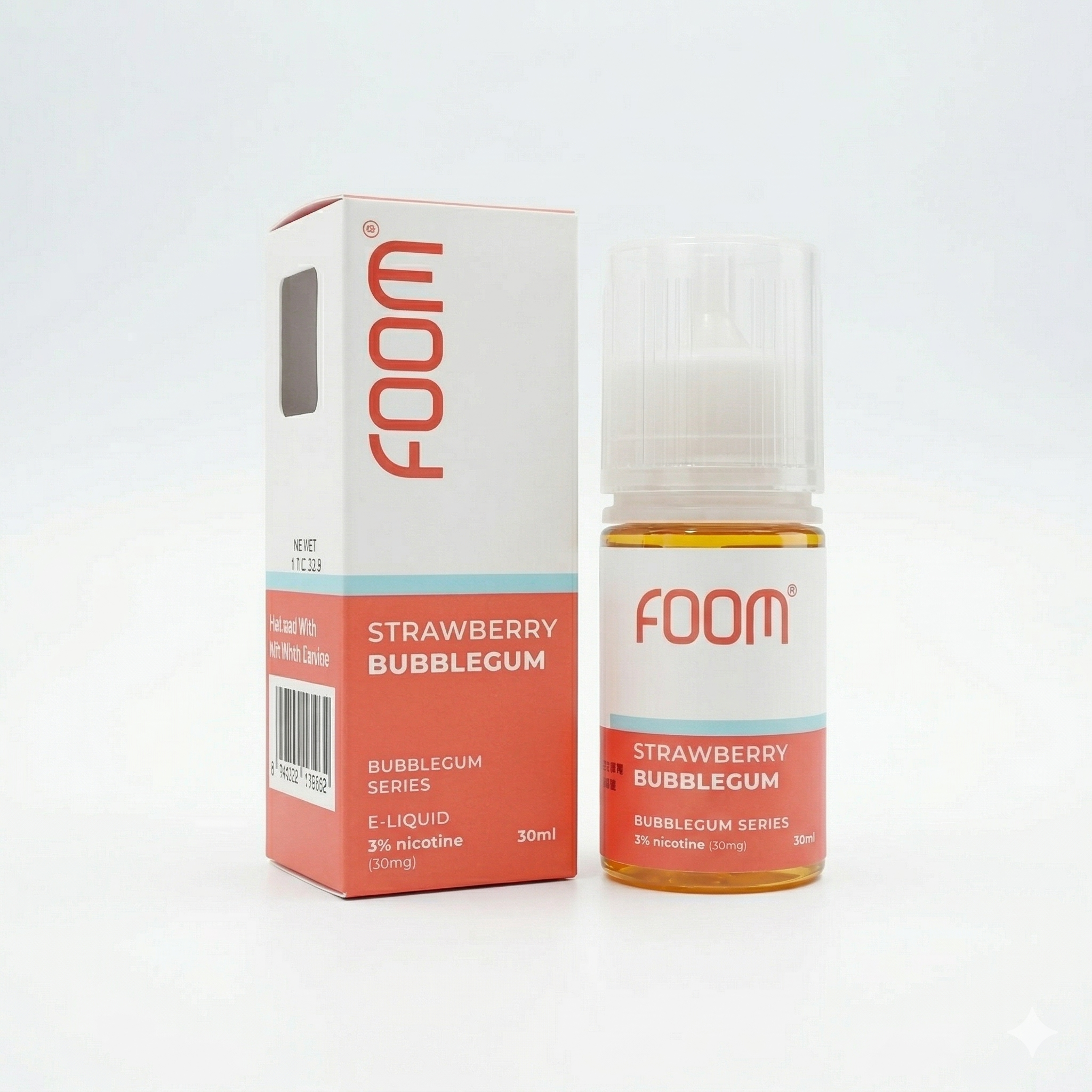 Foom Saltnic Bubblegum Series Strawberry Bubblegum