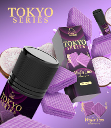 Vapezoo Tokyo Freebase Wafer Series - Taro 60 ML/6 MG/TC 2025
