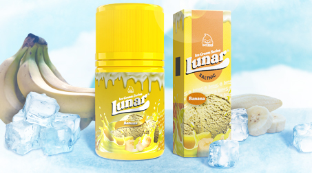 Vapezoo Lunar Freebase Banana Ice Cream 