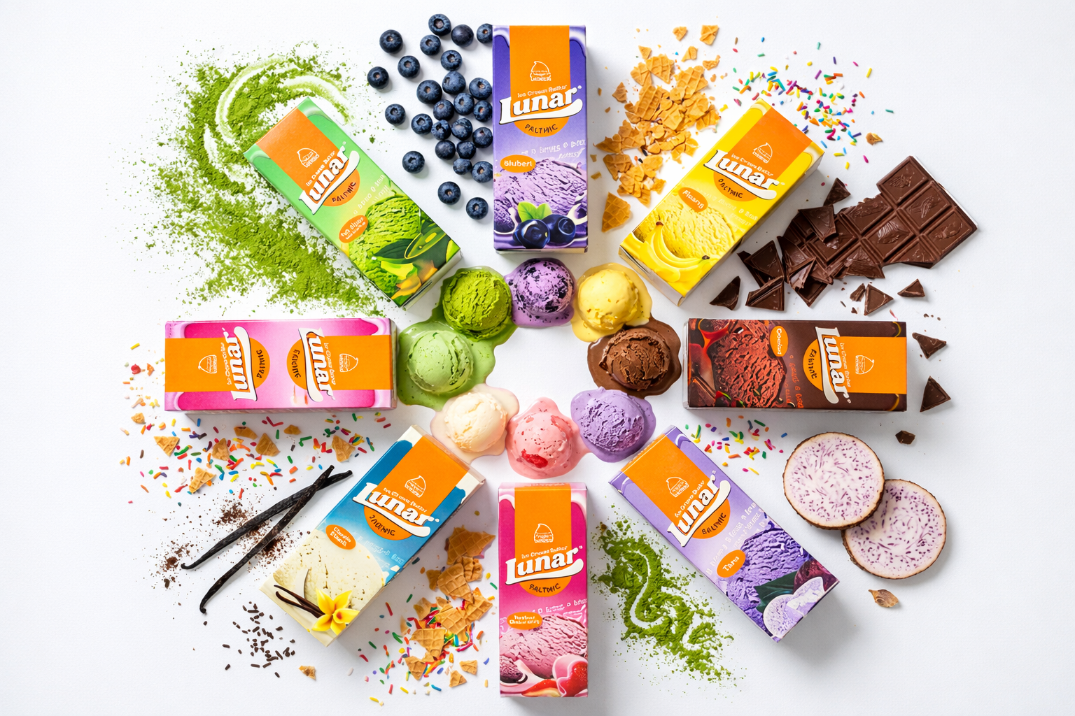 Vapezoo Lunar Saltnic Blueberry Ice Cream